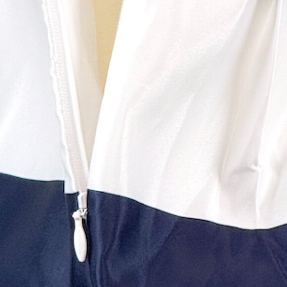 ANTHROPOLOGIE Maeve | Navy Full Striped Midi Skirt | NWT - Picture 9 of 10